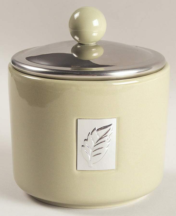 Sierra 3" Storage Jar & Metal Lid by Pfaltzgraff-1