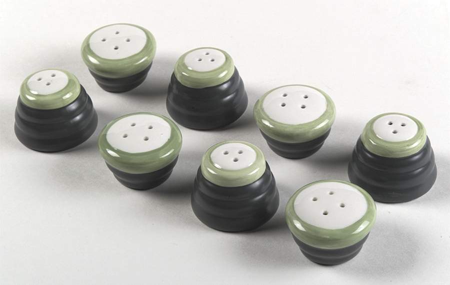 Sphere Individual Salt & Pepper Set - Set of 4 by Pfaltzgraff-1