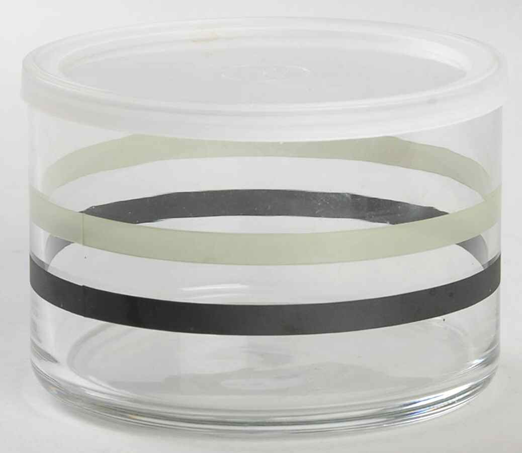 Sphere Small Glassware Storage Jar & Lid by Pfaltzgraff-1