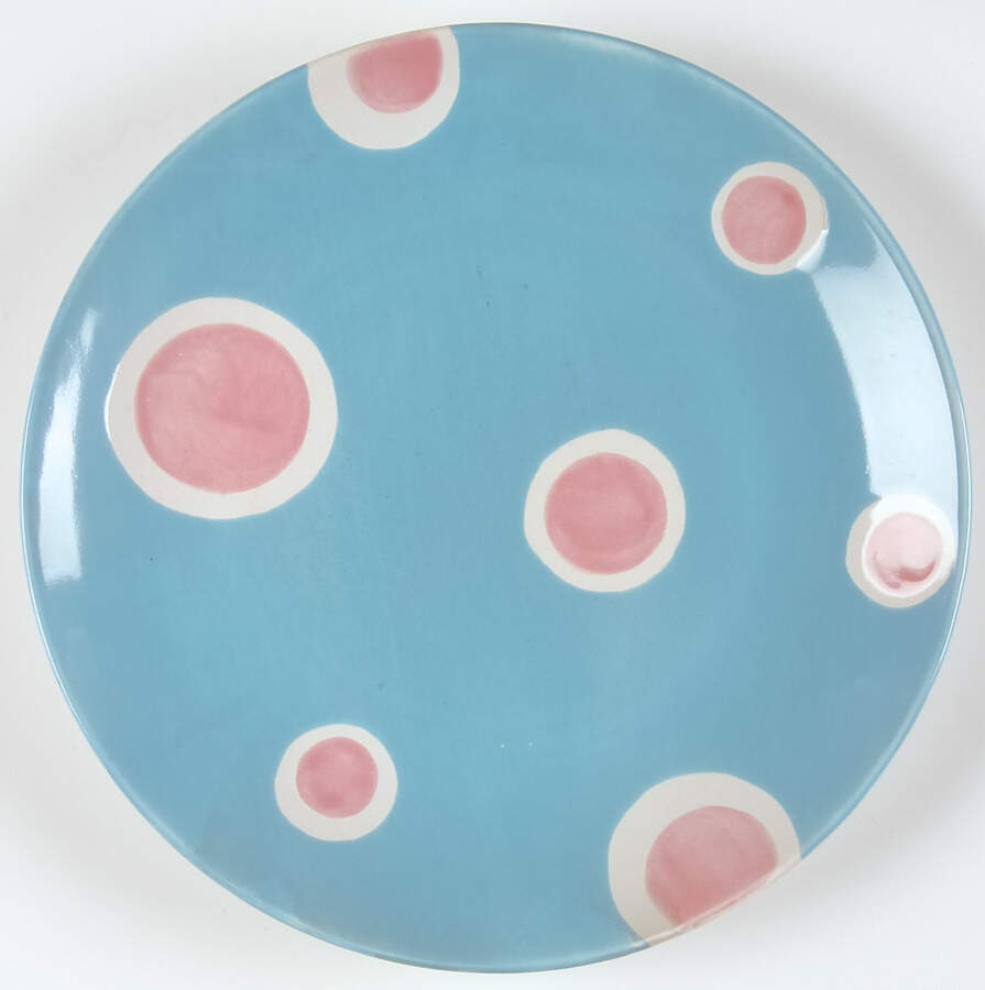 Confetti Streamers Salad Plate by Pfaltzgraff-1