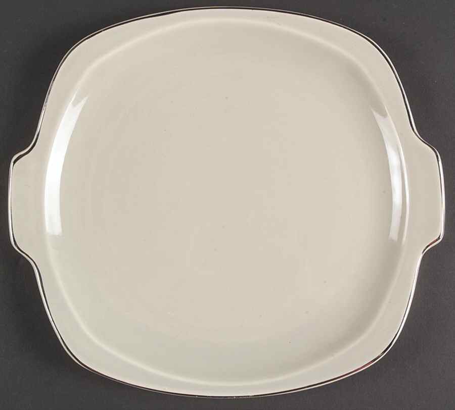 PCP155 Handled Cake Plate by Paden City-1
