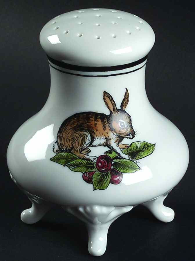 Service Chasse Berry Sugar (Shaker) by Porcelaine d'Auteuil-1