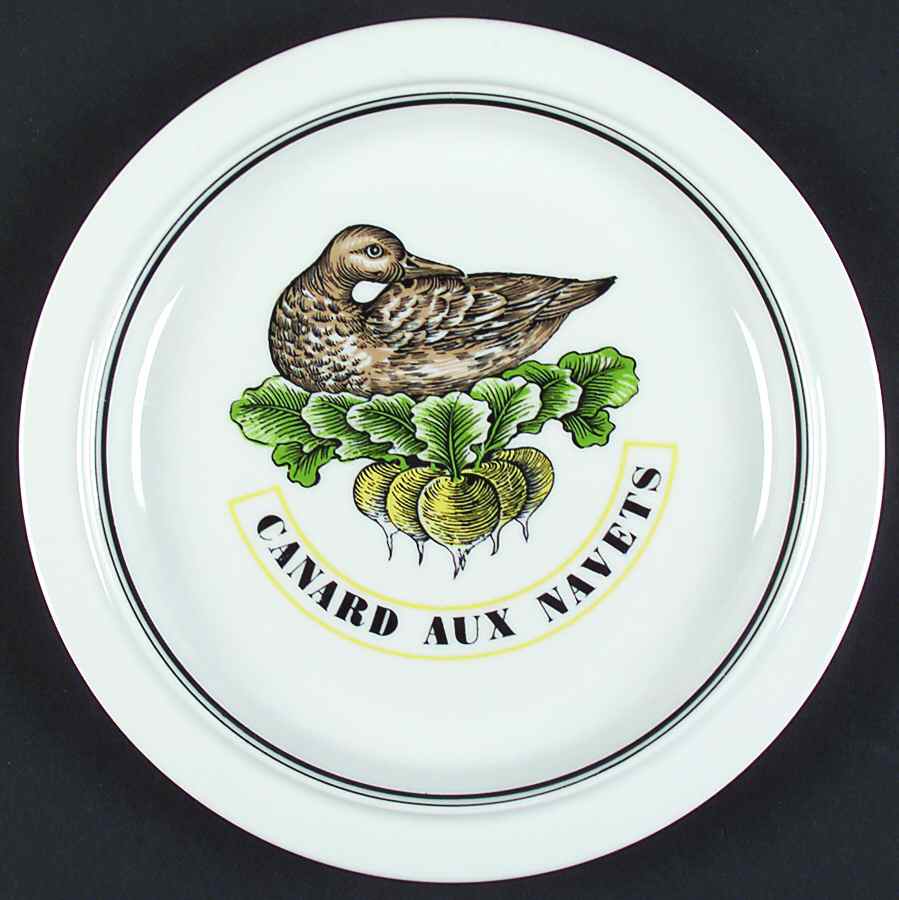 Service Chasse Luncheon Plate by Porcelaine d'Auteuil-1