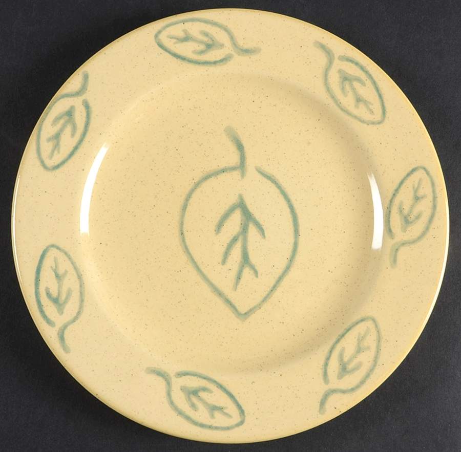 Italia Leaf Salad Plate by Pier 1-1