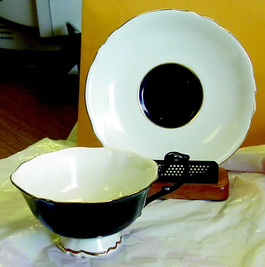 S1587 Footed Cup & Saucer Set by Paragon-1