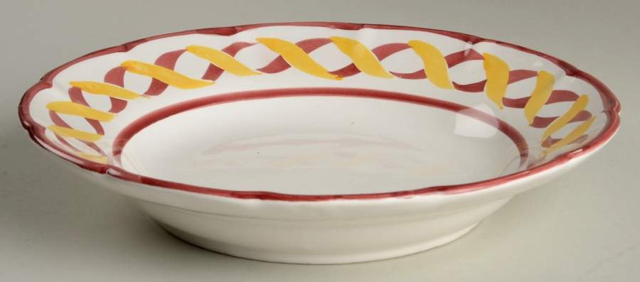 PBA18 Large Rim Soup Bowl by Pottery Barn China-1