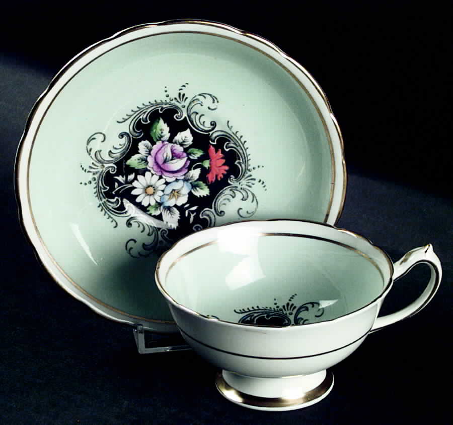 A53m Footed Cup & Saucer Set by Paragon-1