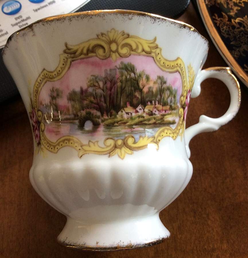 PAR84 Footed Cup & Saucer Set by Paragon-1
