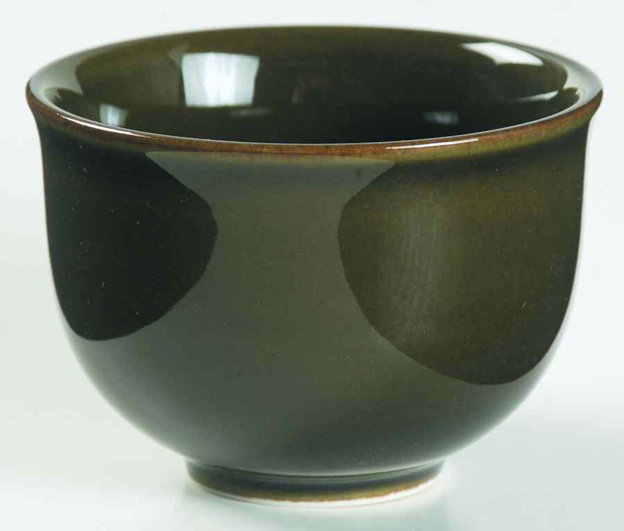 Asian Square Green Cup No Handle by Pottery Barn China-1