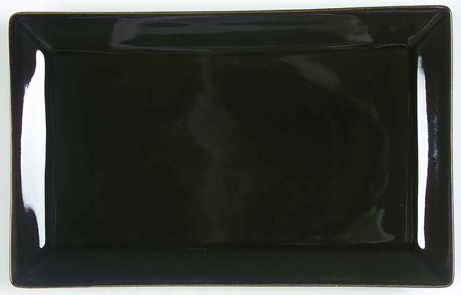 Asian Square Green Sushi Plate by Pottery Barn China-1