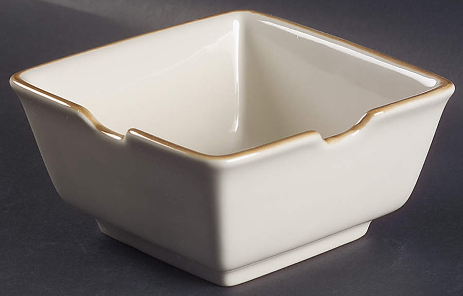 Asian Square Putty Noodle Bowl by Pottery Barn China-1