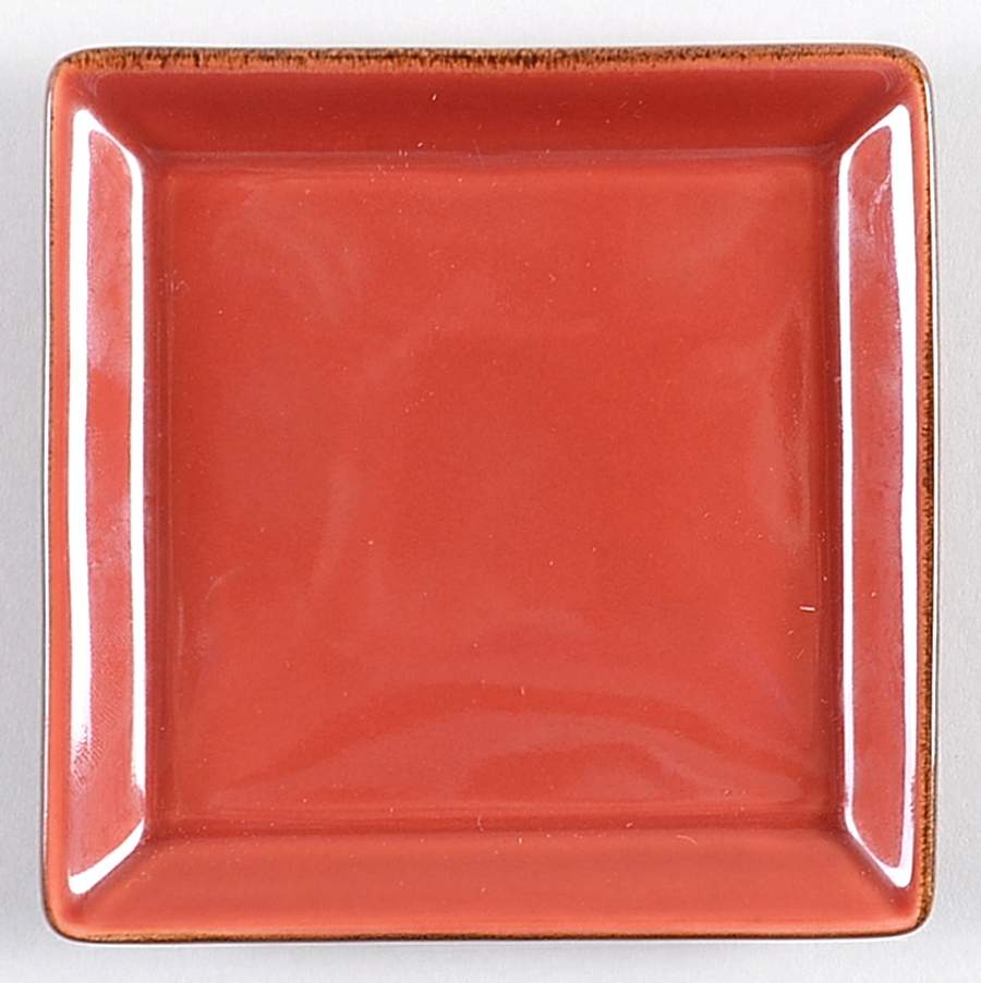 Asian Square Paprika (Red) Coaster by Pottery Barn China-1