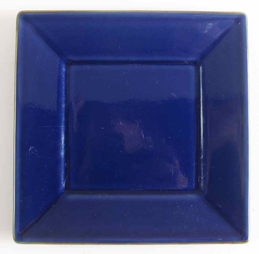 Asian Square Blue Salad Plate by Pottery Barn China-1
