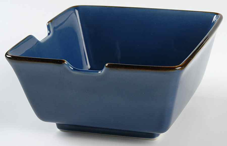 Asian Square Blue Noodle Bowl by Pottery Barn China-1