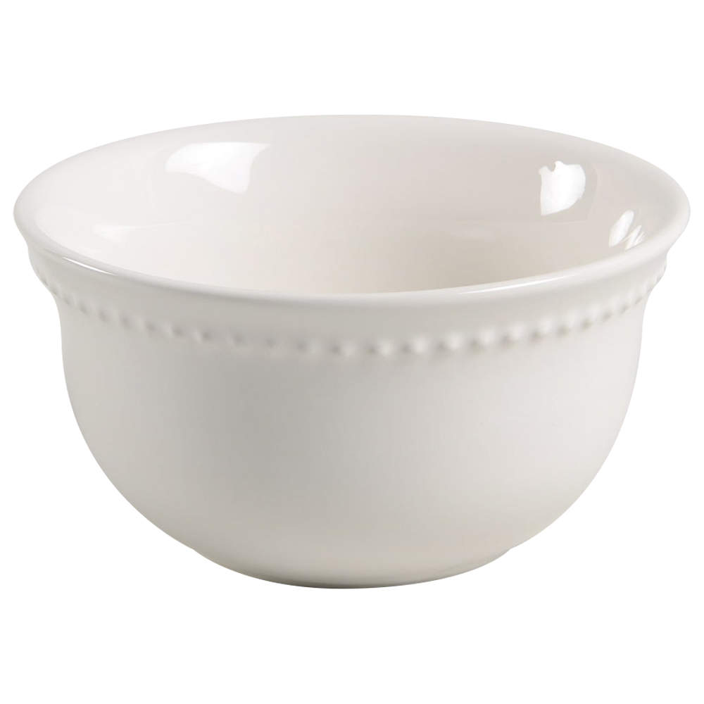 Emma White Coupe Cereal Bowl by Pottery Barn China-1
