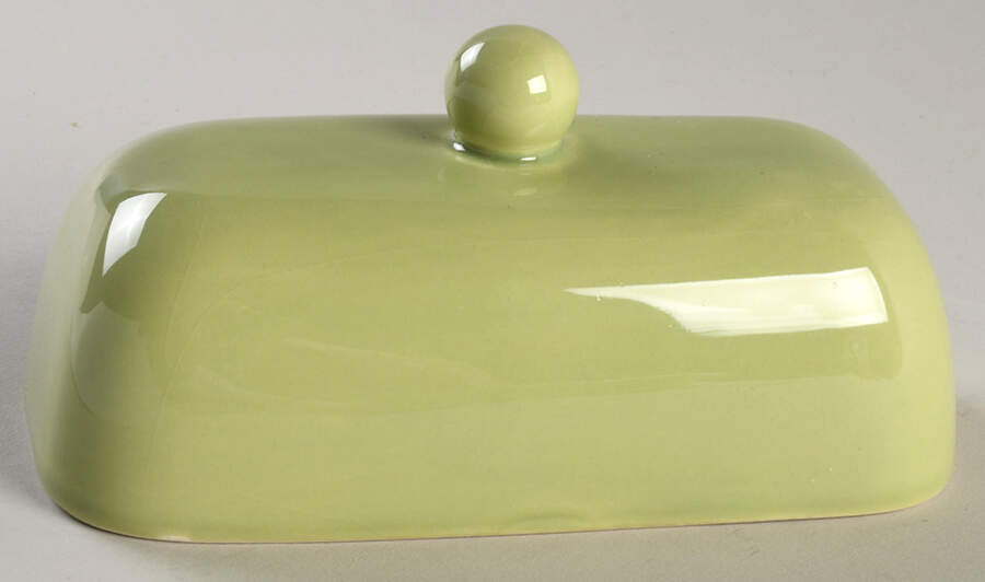 Emma Celadon Lid for 1/4 Lb Butter by Pottery Barn China-1