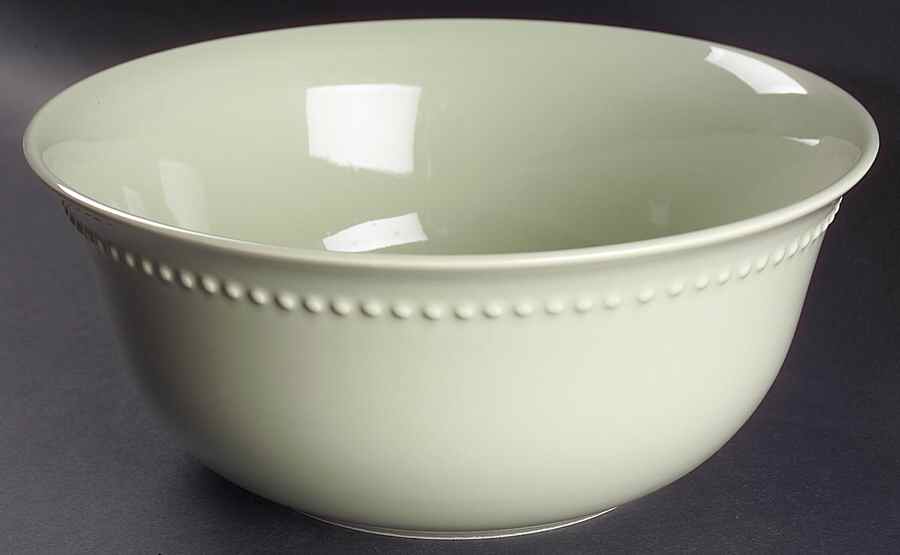 Emma Celadon 10" Round Vegetable Bowl by Pottery Barn China-1