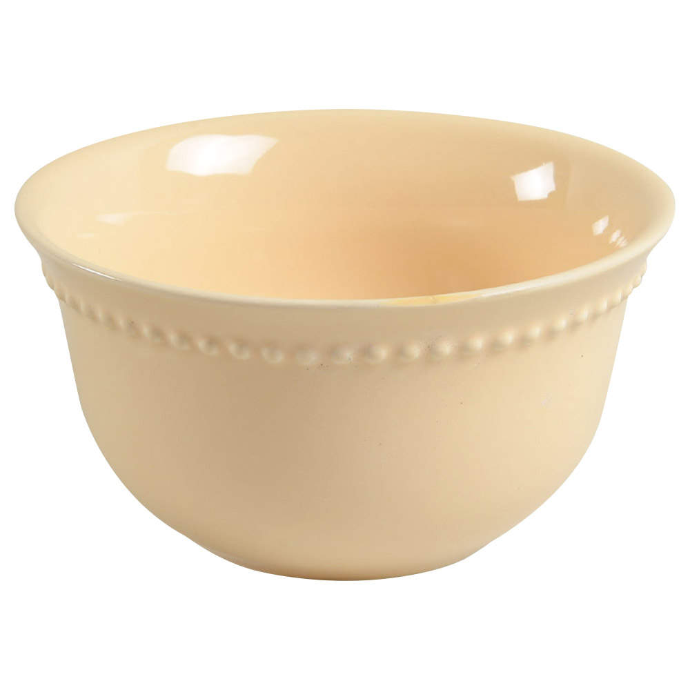 Emma Yellow Coupe Cereal Bowl by Pottery Barn China-1