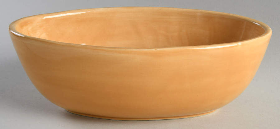 Sausalito Amber 10" Oval Vegetable Bowl by Pottery Barn China-1