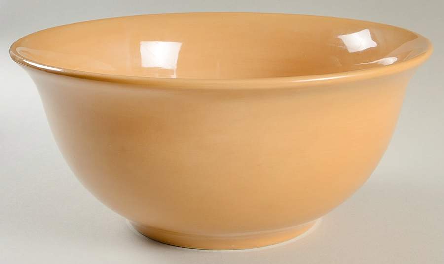 Sausalito Amber 12" Round Serving Bowl by Pottery Barn China-1