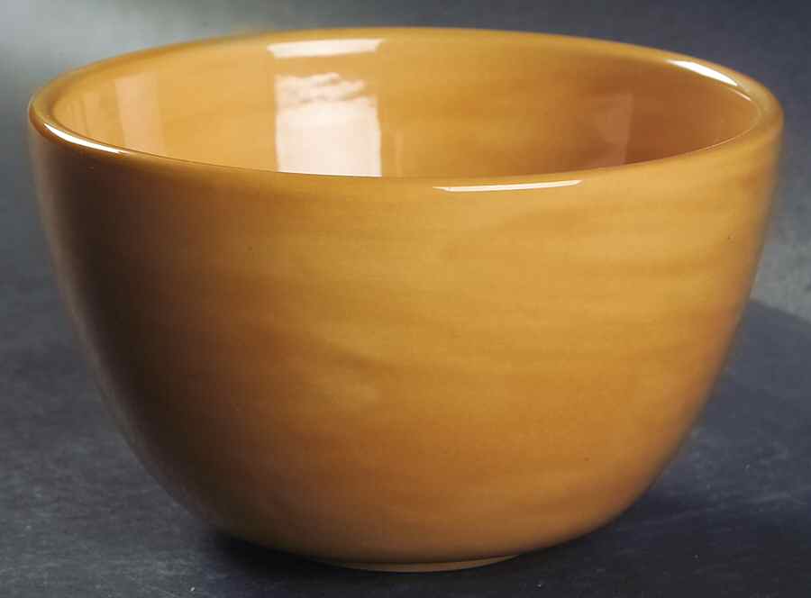 Sausalito Amber Coupe Cereal Bowl by Pottery Barn China-1