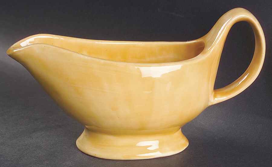 Sausalito Amber Gravy Boat by Pottery Barn China-1
