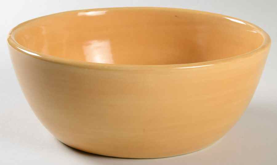 Sausalito Amber 8" Round Vegetable Bowl by Pottery Barn China-1