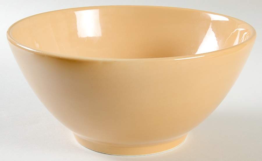 Sausalito Amber 9" Round Vegetable Bowl by Pottery Barn China-1