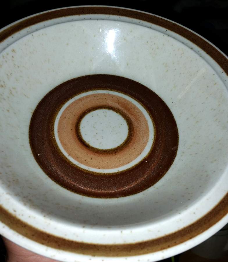 Jeweltones Burnt Amber Rim Soup Bowl by Premiere-1