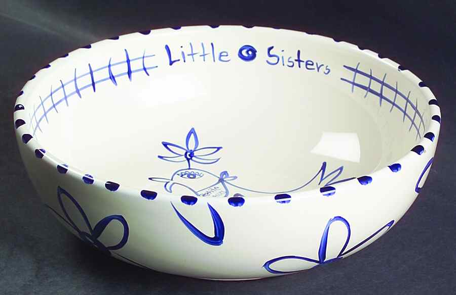 Four Sisters 7" Individual Pasta Bowl by Presenttense-1