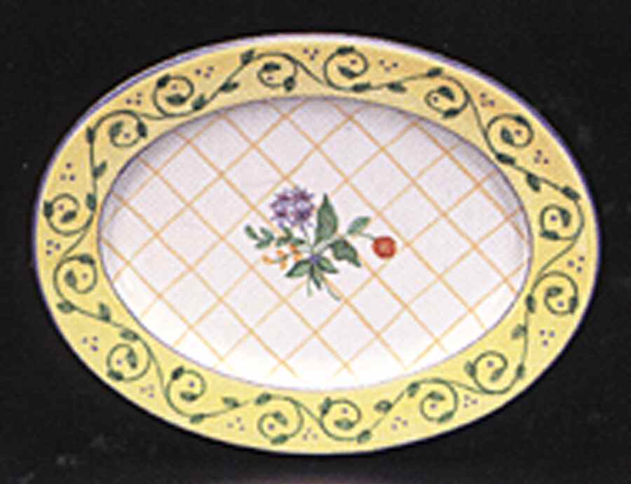 Glorious 14" Oval Serving Platter by Presenttense-1