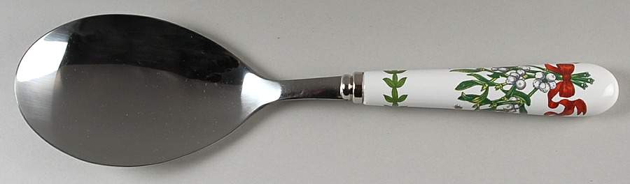 Botanic Garden Mistletoe Serving Spoon by Portmeirion-1