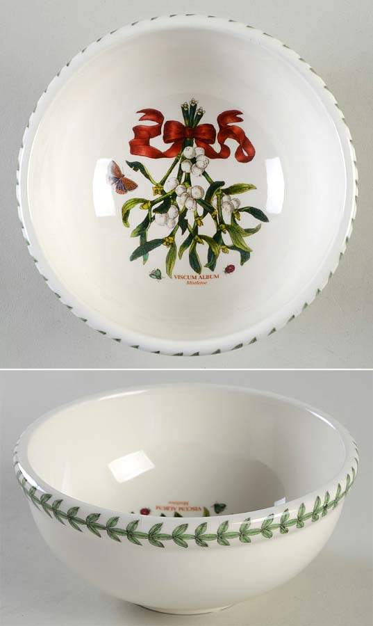 Botanic Garden Mistletoe Individual Salad/Dessert/Fruit Bowl by Portmeirion-1