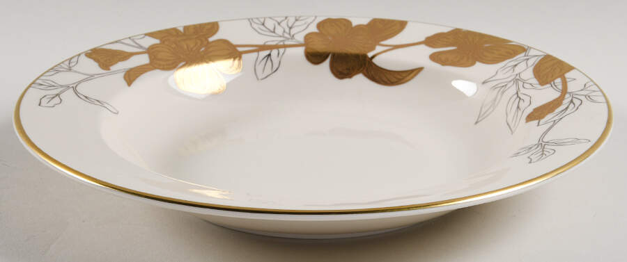 Carolina Blossoms Large Rim Soup Bowl by Pickard-1