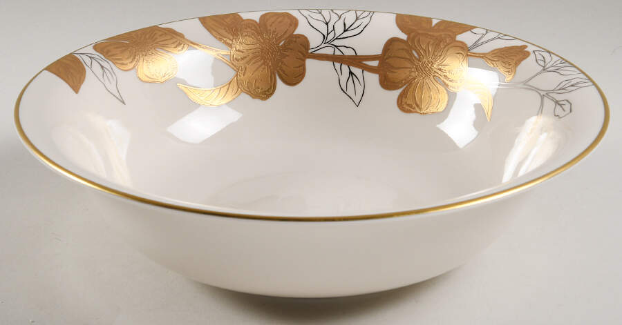 Carolina Blossoms 9" Round Vegetable Bowl by Pickard-1
