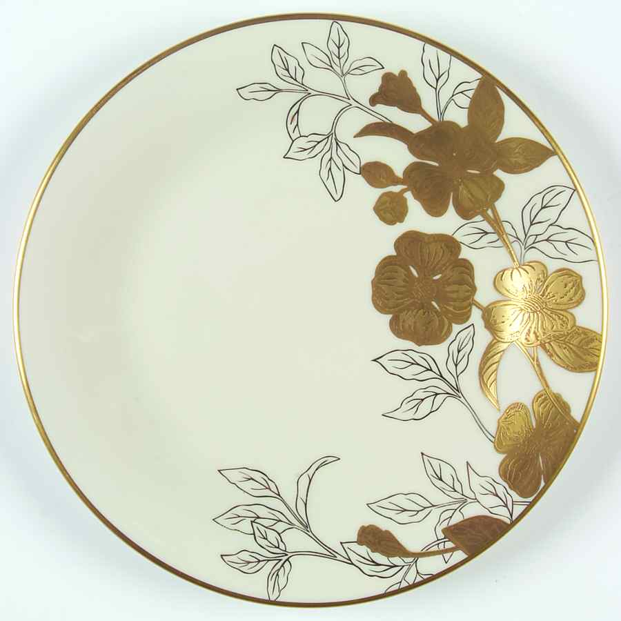 Carolina Blossoms Salad Plate by Pickard-1