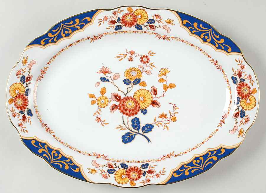 Canton Fair 13" Oval Serving Platter by Premiere-1