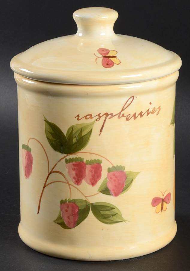 Provence Small Canister & Lid by Pier 1-1