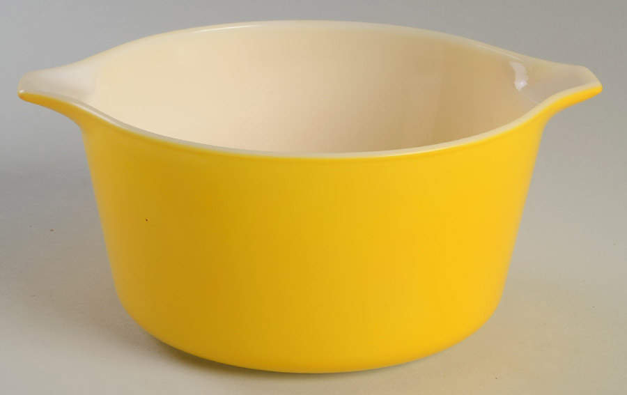 Daisy 1 Qt Round Casserole No Lid by Pyrex-1