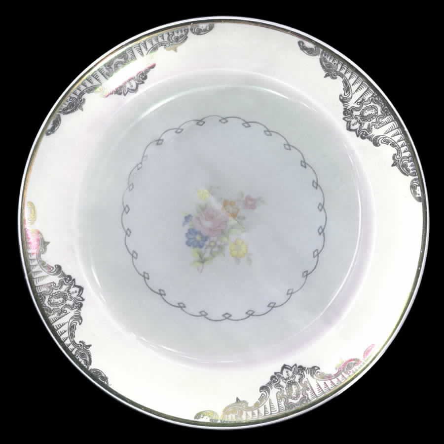 PCP167 Bread & Butter Plate by Paden City-1