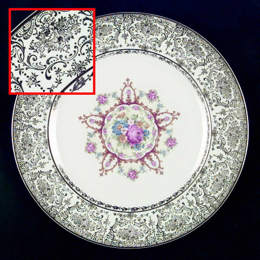PCP168 Dinner Plate by Paden City-1