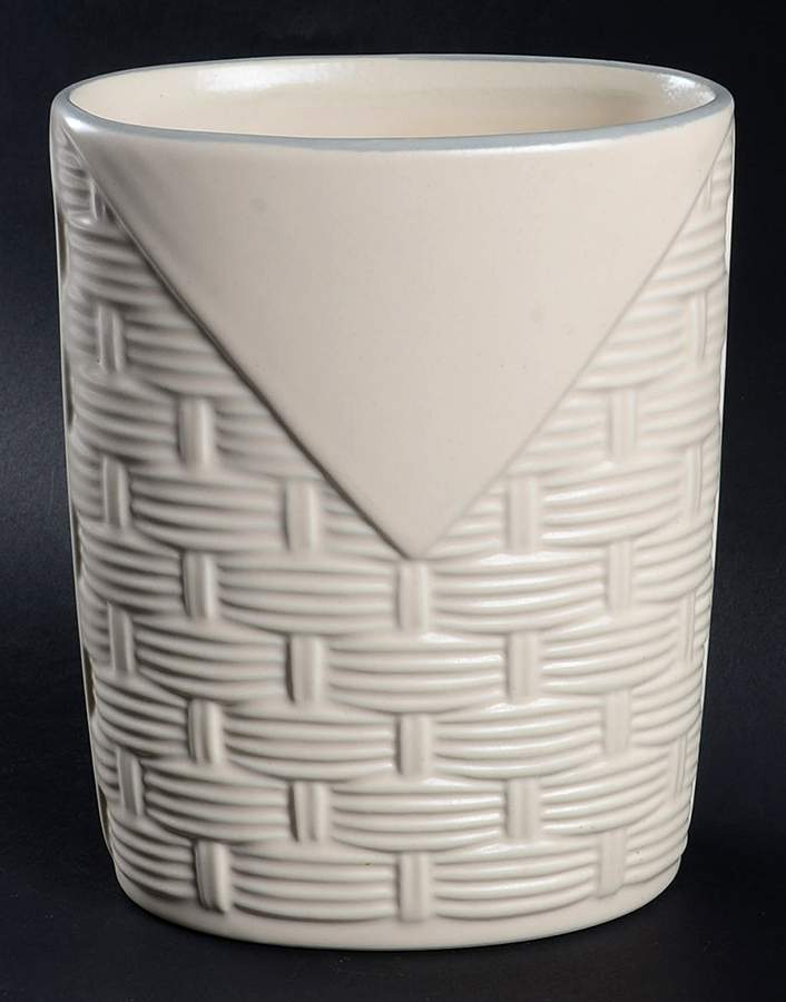PFA46 Basketweave Utensil Holder by Pfaltzgraff-1