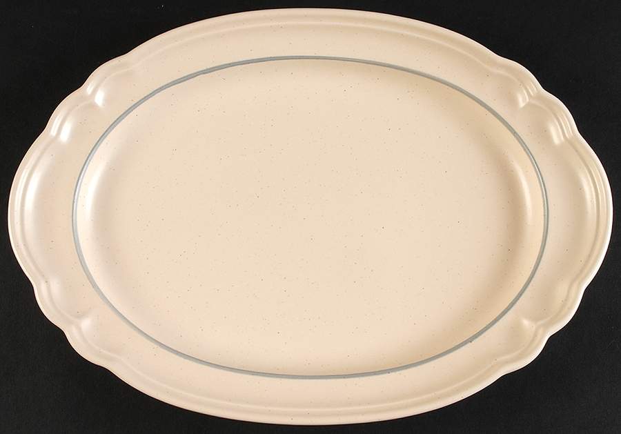 PFA46 12" Oval Serving Platter by Pfaltzgraff-1
