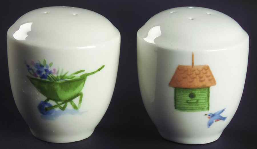 Garden Gate Salt & Pepper Set by Pfaltzgraff-1