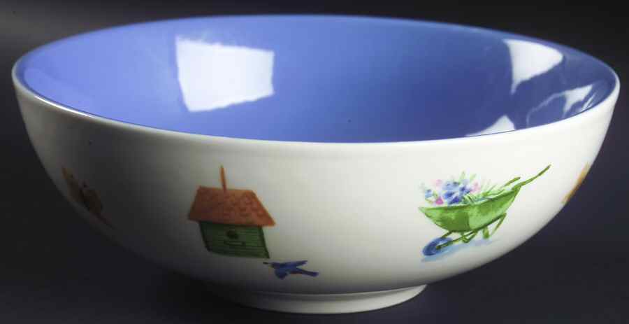 Garden Gate 8" Round Vegetable Bowl by Pfaltzgraff-1