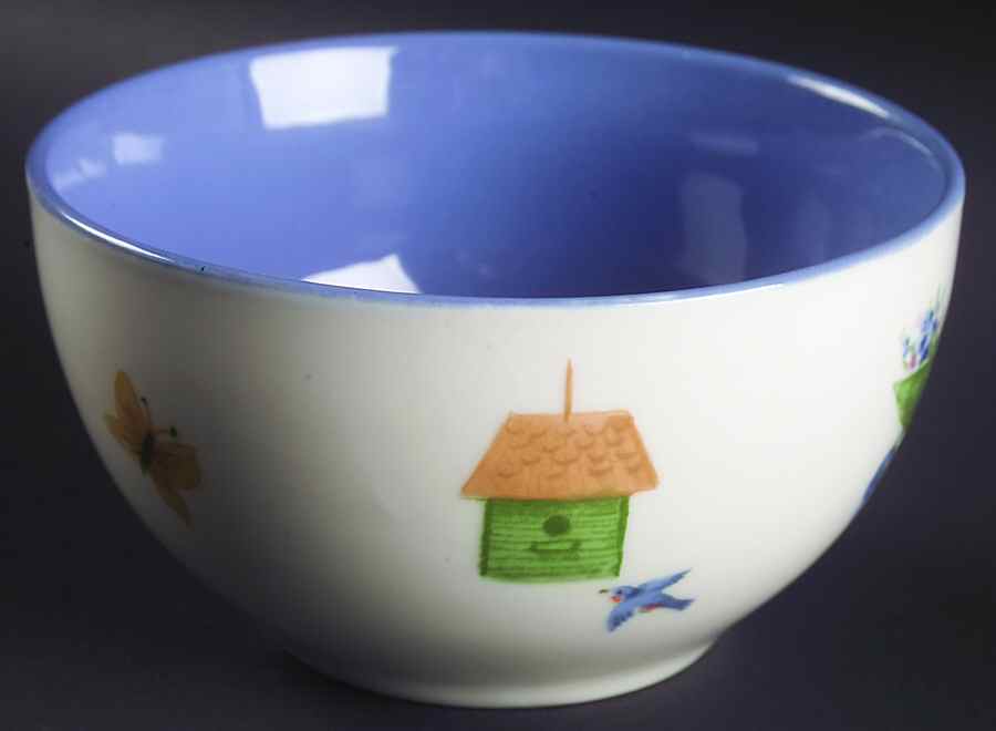 Garden Gate Soup/Cereal Bowl by Pfaltzgraff-1