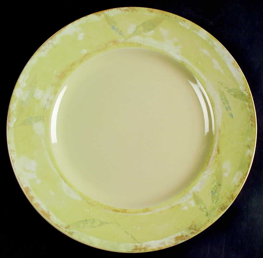 Antiqued Dinner Plate by Pier 1-1