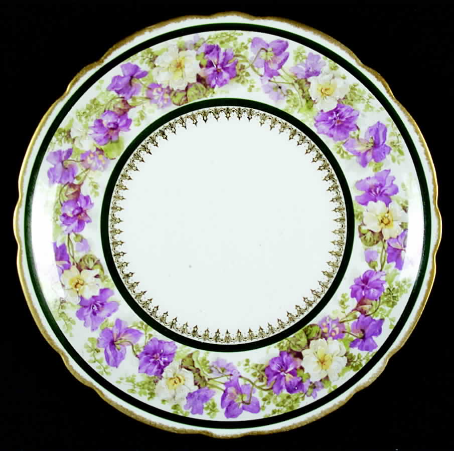 POY328 Dessert/Pie Plate by Jean Pouyat-1