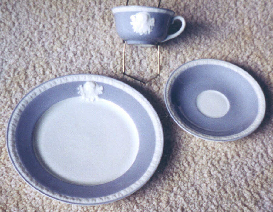 PUN73 Flat Cup & Saucer Set by Porcelain Union-1