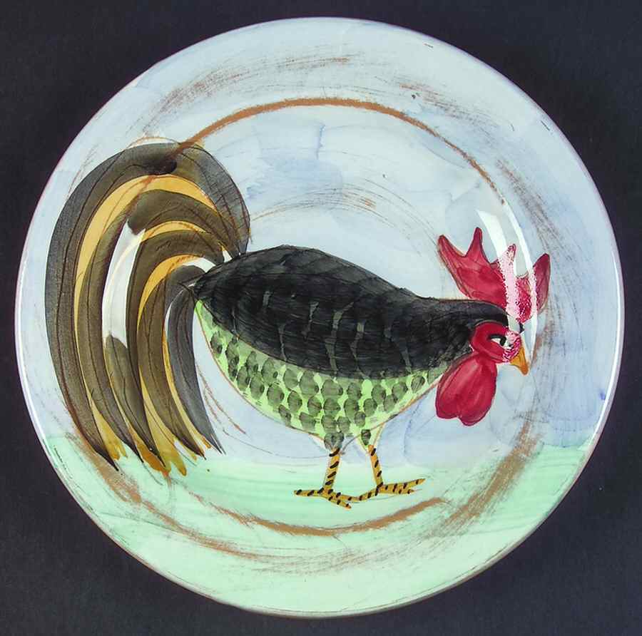 Il Galletto Blue Salad Plate by Presenttense-1